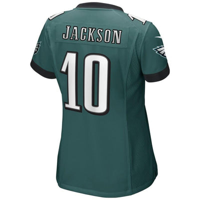 DeSean Jackson 10 Philadelphia Eagles Midnight Green Women's Game Jersey