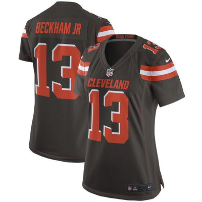 Odell Beckham Jr 13 Cleveland Browns Women's Game Jersey