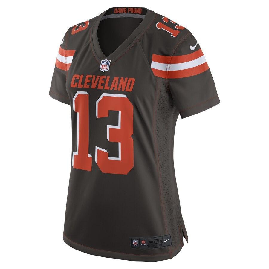 Odell Beckham Jr 13 Cleveland Browns Women's Game Jersey