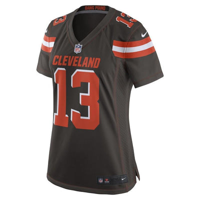 Odell Beckham Jr 13 Cleveland Browns Women's Game Jersey