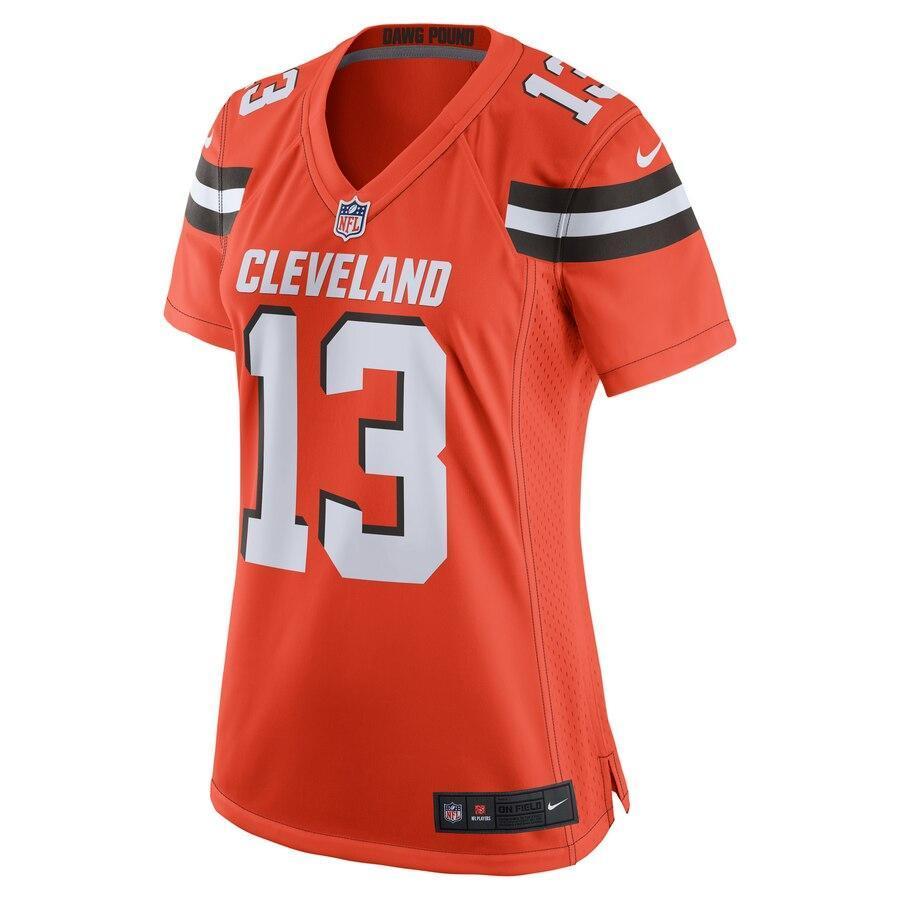 Odell Beckham Jr 13 Cleveland Browns Women's Game Jersey