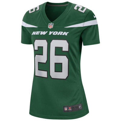 Le'Veon Bell 26 New York Jets Women's Stealth Game Jersey