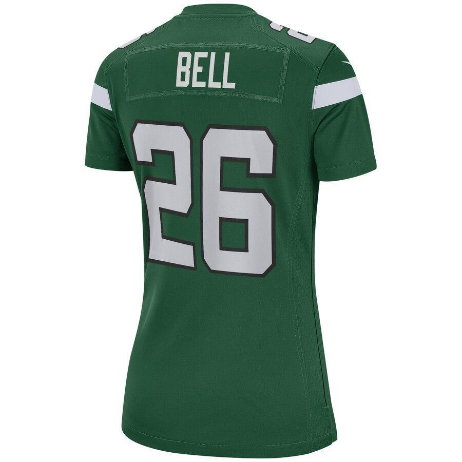 Le'Veon Bell 26 New York Jets Women's Stealth Game Jersey
