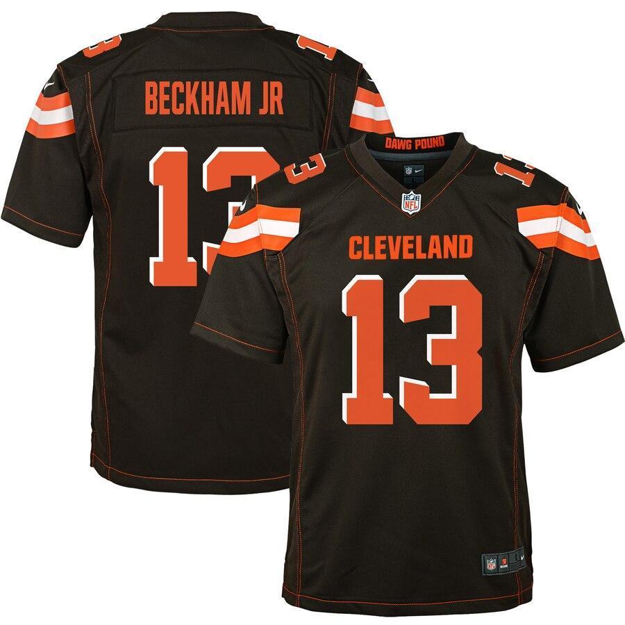 Odell Beckham Jr Cleveland Browns Youth Game Jersey