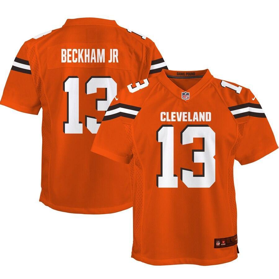 Odell Beckham Jr Cleveland Browns Youth Game Jersey