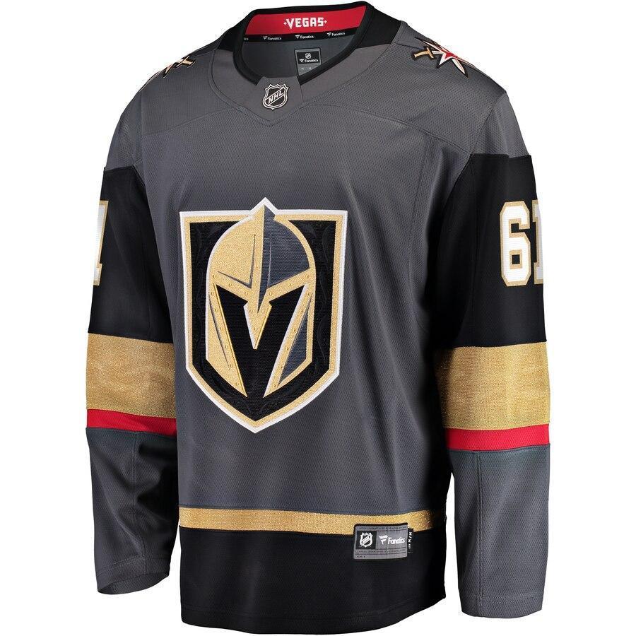 Mark Stone Vegas Golden Knights  Branded Home Premier Breakaway Player Jersey – Gray