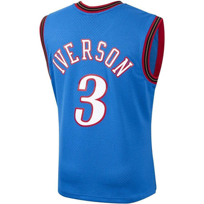 Allen Iverson Philadelphia 76ers Hardwood Classics Swingman Jersey