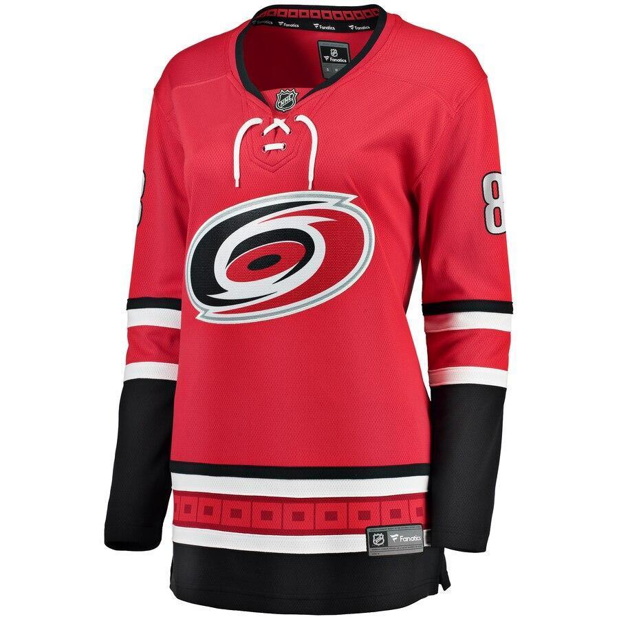 Saku Maenalanen Carolina Hurricanes  Branded Women's Home Breakaway Player Jersey – Red