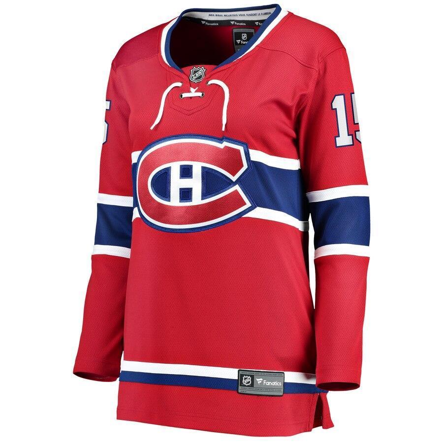 Jesperi Kotkaniemi Montreal Canadiens  Branded Women's Home Breakaway Player Jersey – Red