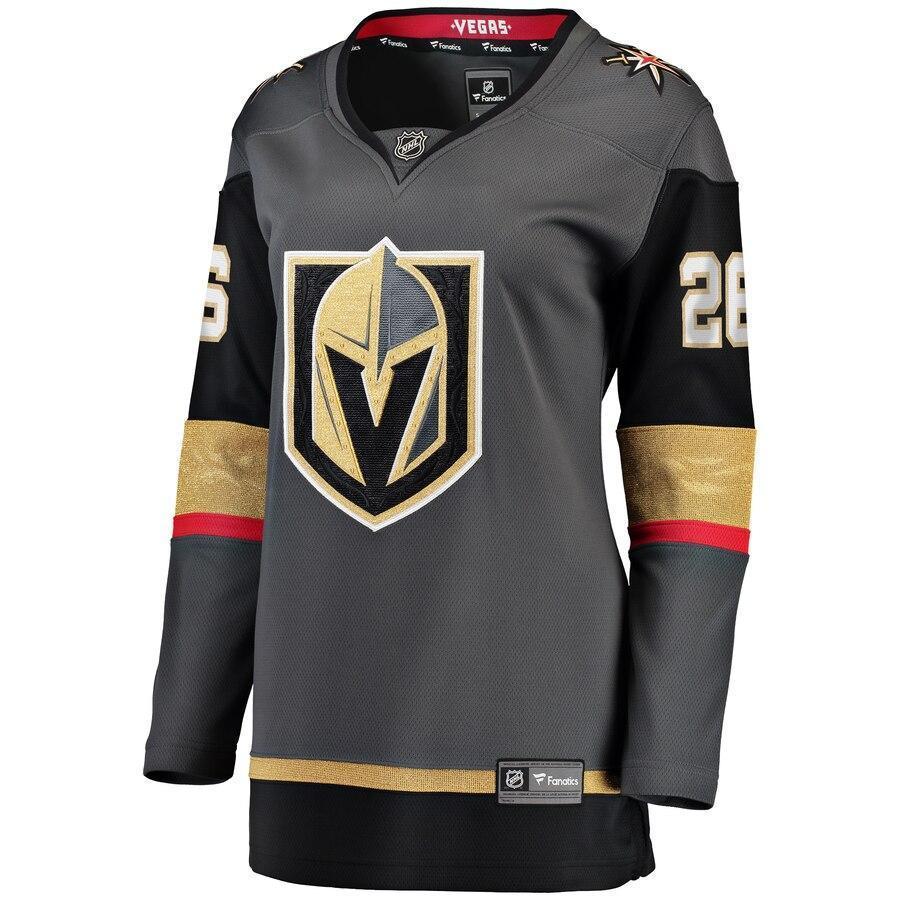 Paul Stastny 26 Vegas Golden Knights Women's Black Home Breakaway Player Jersey