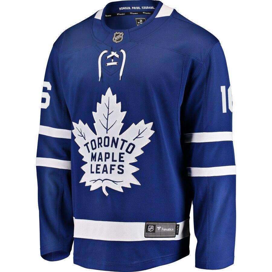 Mitchell Marner Toronto Maple Leafs  Branded Home Premier Breakaway Player Jersey - Blue