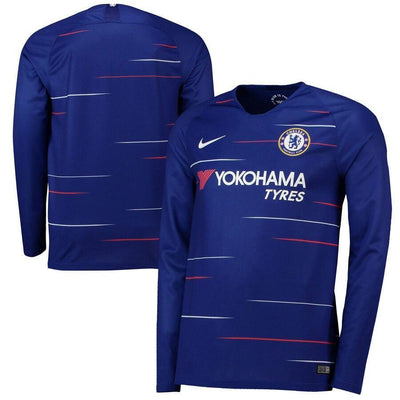 Chelsea Nike 2018/2019 Home Replica Long Sleeve Jersey – Blue