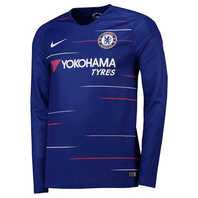 Chelsea Nike 2018/2019 Home Replica Long Sleeve Jersey – Blue