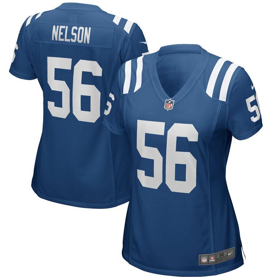Quenton Nelson Indianapolis Colts Women's Royal Game Jersey