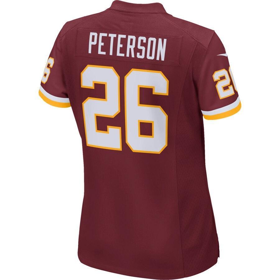 Adrian Peterson Washington Redskins Women's Game Jersey - Burgundy