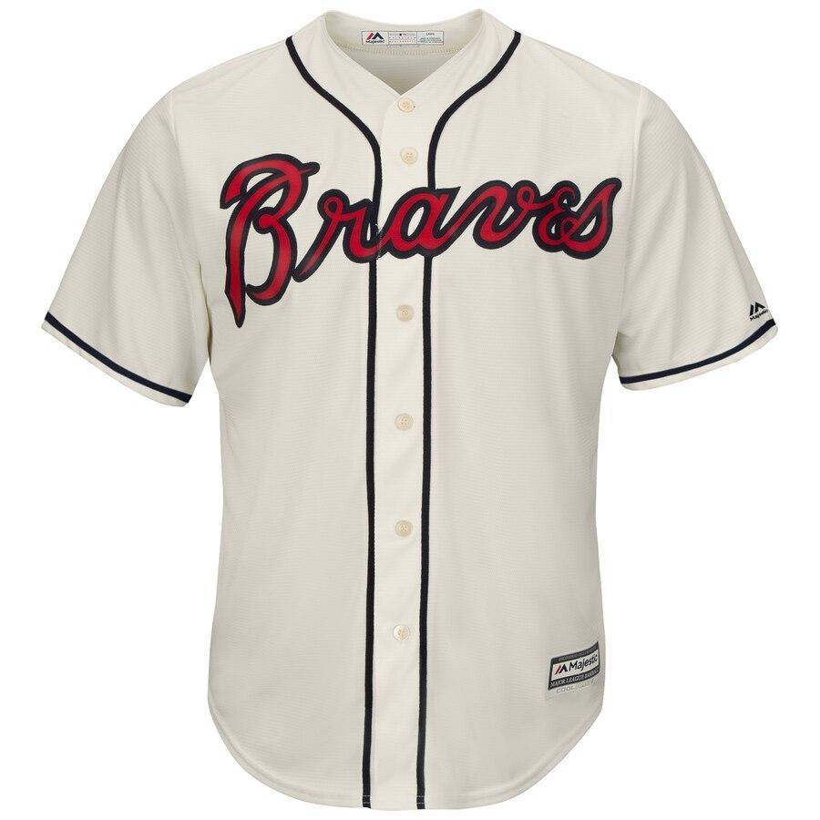 Ronald Acuna Jr. Atlanta Braves Majestic Alternate Cool Base Player Replica Jersey