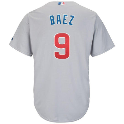 Javier Baez Chicago Cubs Majestic Away Cool Base Player Replica Jersey