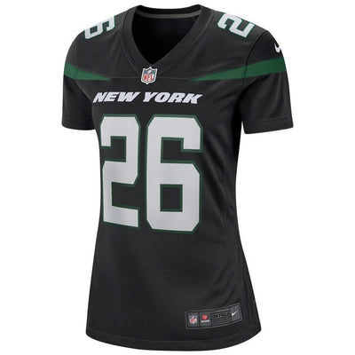 Le'Veon Bell 26 New York Jets Women's Stealth Game Jersey