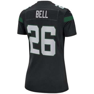 Le'Veon Bell 26 New York Jets Women's Stealth Game Jersey
