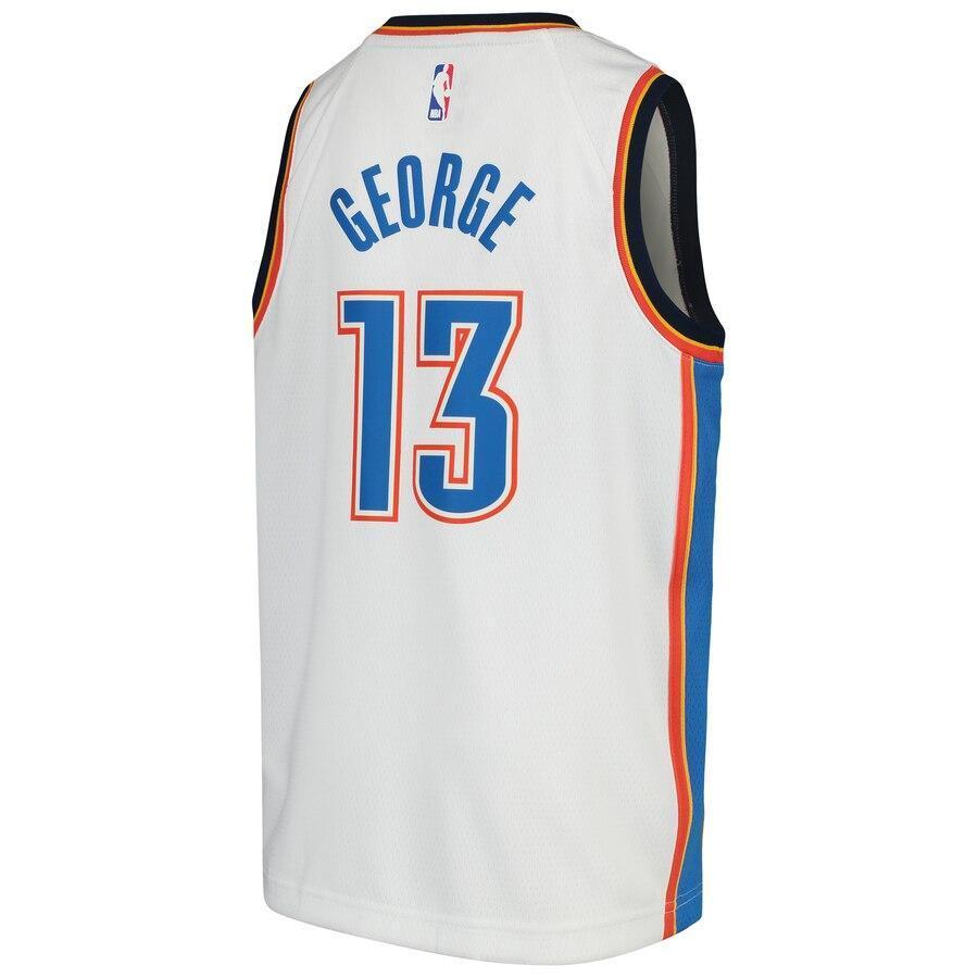 Paul George Oklahoma City Thunder Youth Swingman Jersey - Icon Edition