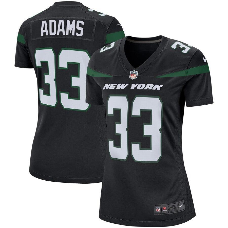 Jamal Adams 33 New York Jets Women's Gotham Game Jersey