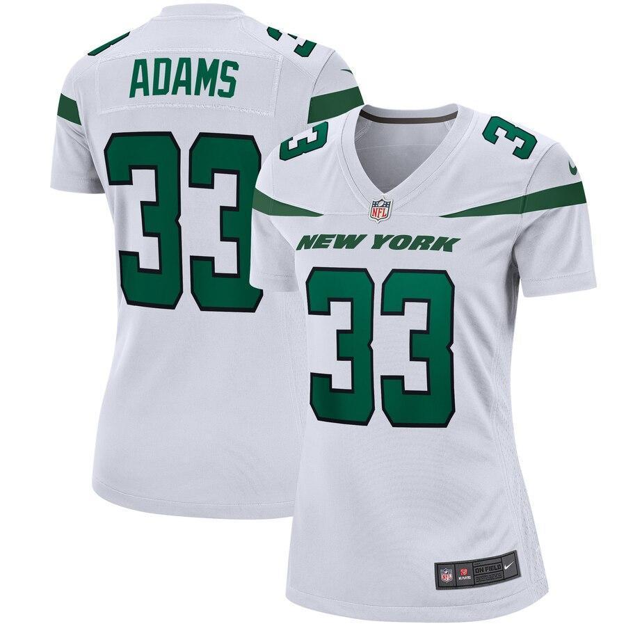 Jamal Adams 33 New York Jets Women's Gotham Game Jersey