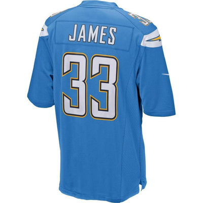Derwin James 33 Los Angeles Chargers Powder Blue Game Player Jersey