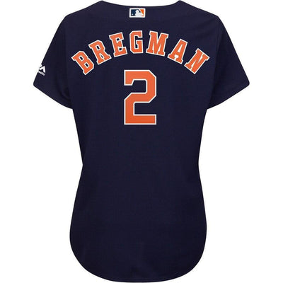 Alex Bregman Houston Astros Women's Navy Alternate Cool Base Player Jersey
