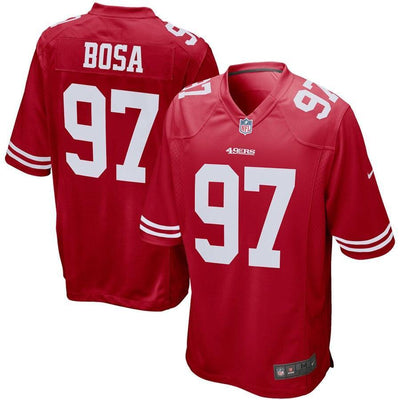 Bosa 97 San Francisco 49ers Nike 2019 NFL Draft First Round Pick Game Jersey – Scarlet