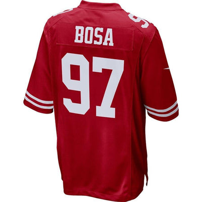 Bosa 97 San Francisco 49ers Nike 2019 NFL Draft First Round Pick Game Jersey – Scarlet