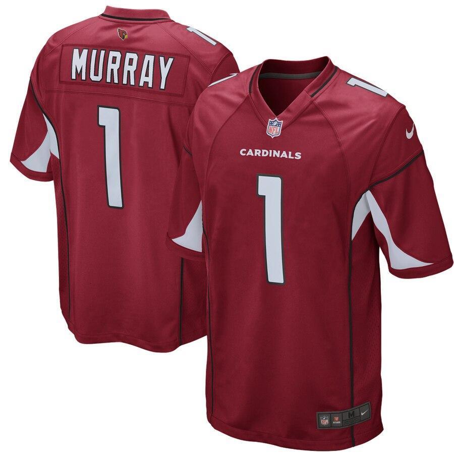 Kyler Murray 1 Arizona Cardinals 2019 NFL Draft First Round Pick Game Jersey