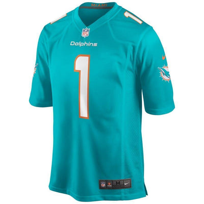 Christian Wilkins Miami Dolphins Game Jersey – Aqua