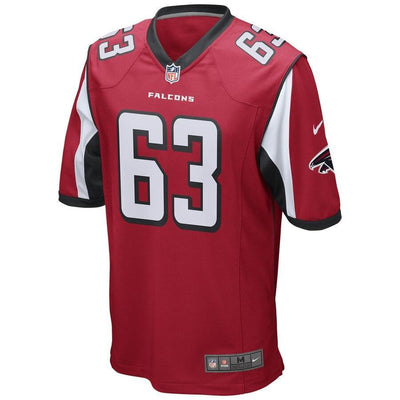 Chris Lindstrom Atlanta Falcons Game Jersey – Red