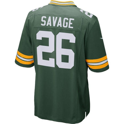 Darnell Savage 26 Jr. Green Bay Packers Nike 2019 NFL Draft First Round Pick Game Jersey – Green