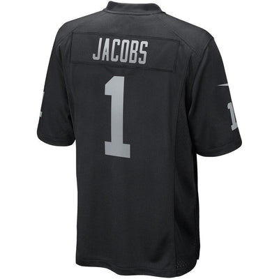 Josh Jacobs Oakland Raiders Game Jersey – Black