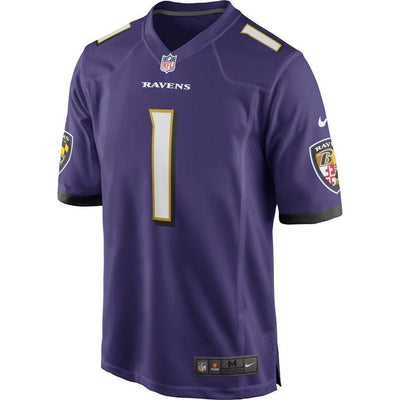 Marquise Brown Baltimore Ravens Game Jersey – Purple