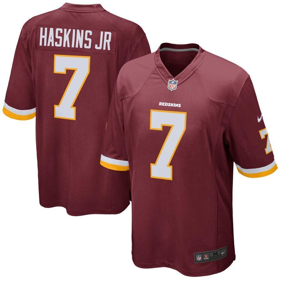 Dwayne Haskins Washington Redskins 2019 NFL Draft First Round Pick Game Jersey – Burgundy