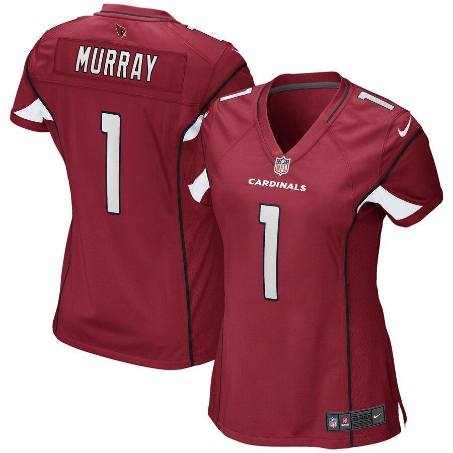 Kyler Murray 1 Arizona Cardinals Women's 2019 NFL Draft First Round Pick Game Jersey