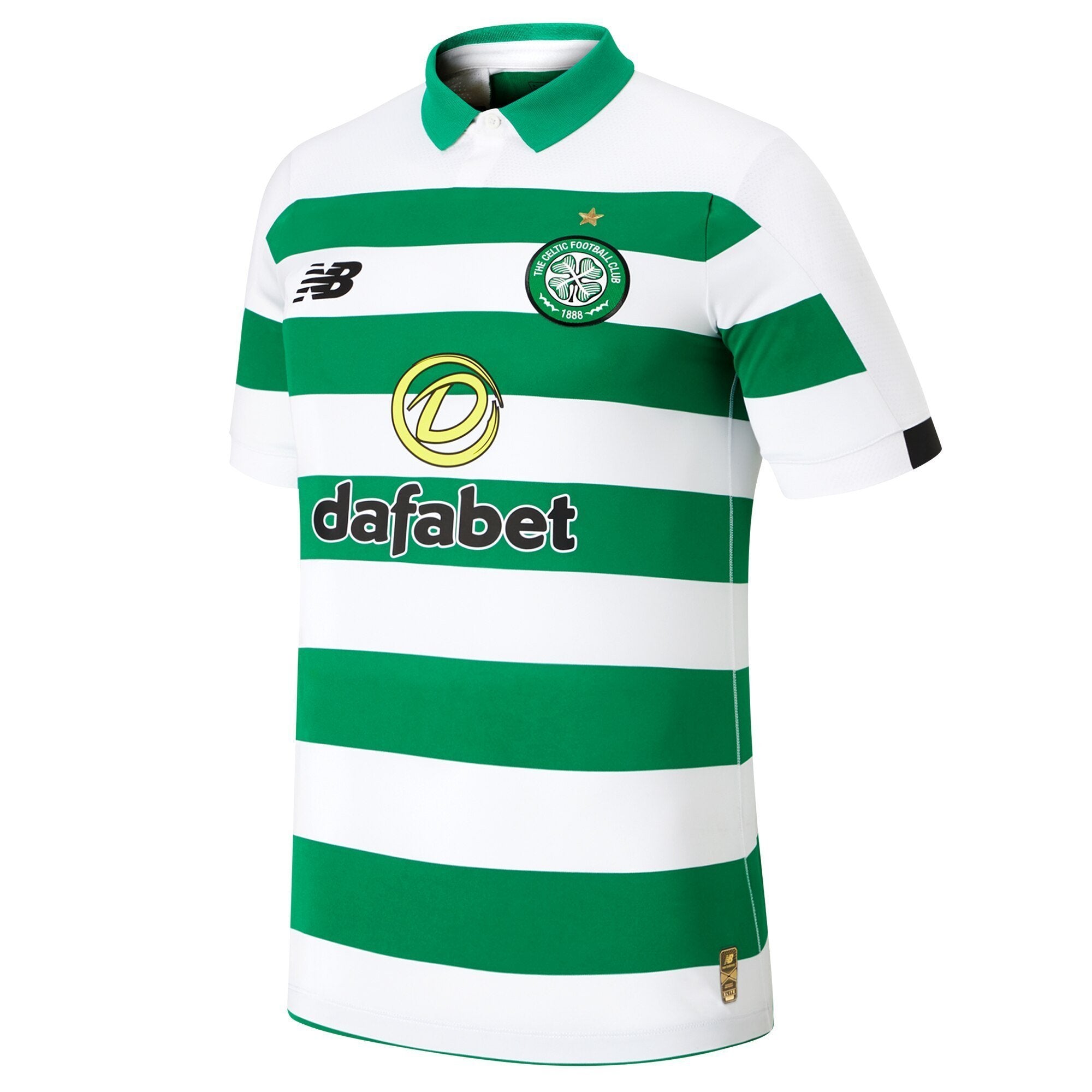 Celtic New Balance 2019/20 Home Elite Authentic Jersey - Green/White
