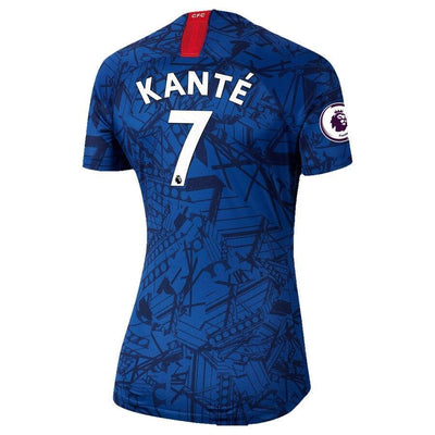 N'Golo Kante Chelsea Nike Women's 2019 Home Breathe Stadium Replica Jersey – Blue