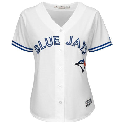 Vladimir Guerrero Jr. Toronto Blue Jays Women's Plus Size Cool Base Player Jersey – White