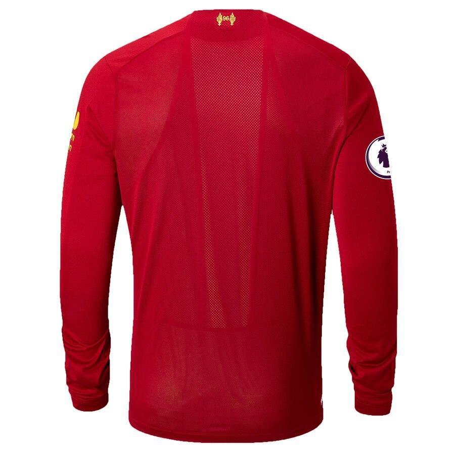 Liverpool New Balance 2019/20 Home Replica Long Sleeve Jersey – Red