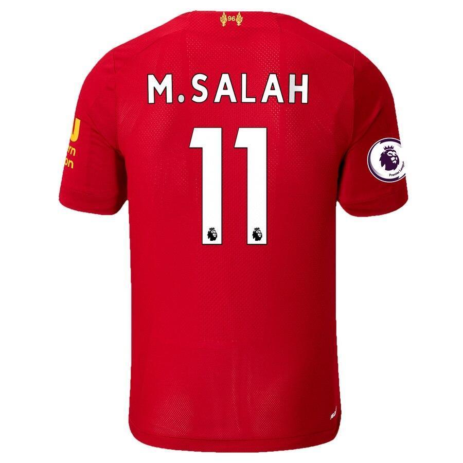Mohamed Salah Liverpool New Balance 2019/20 Home Replica Player Jersey – Red
