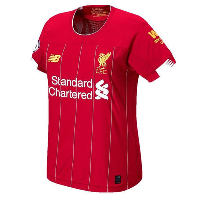 Virgil Van Dijk Liverpool New Balance Women's 2019/20 Home Replica Player Stadium Jersey – Red