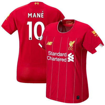 Sadio Mané Liverpool New Balance Women's 2019/20 Home Replica Player Stadium Jersey – Red