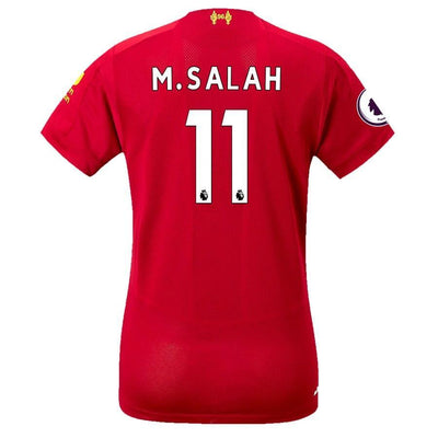 Mohamed Salah Liverpool New Balance Women's 2019/20 Home Replica Player Stadium Jersey – Red