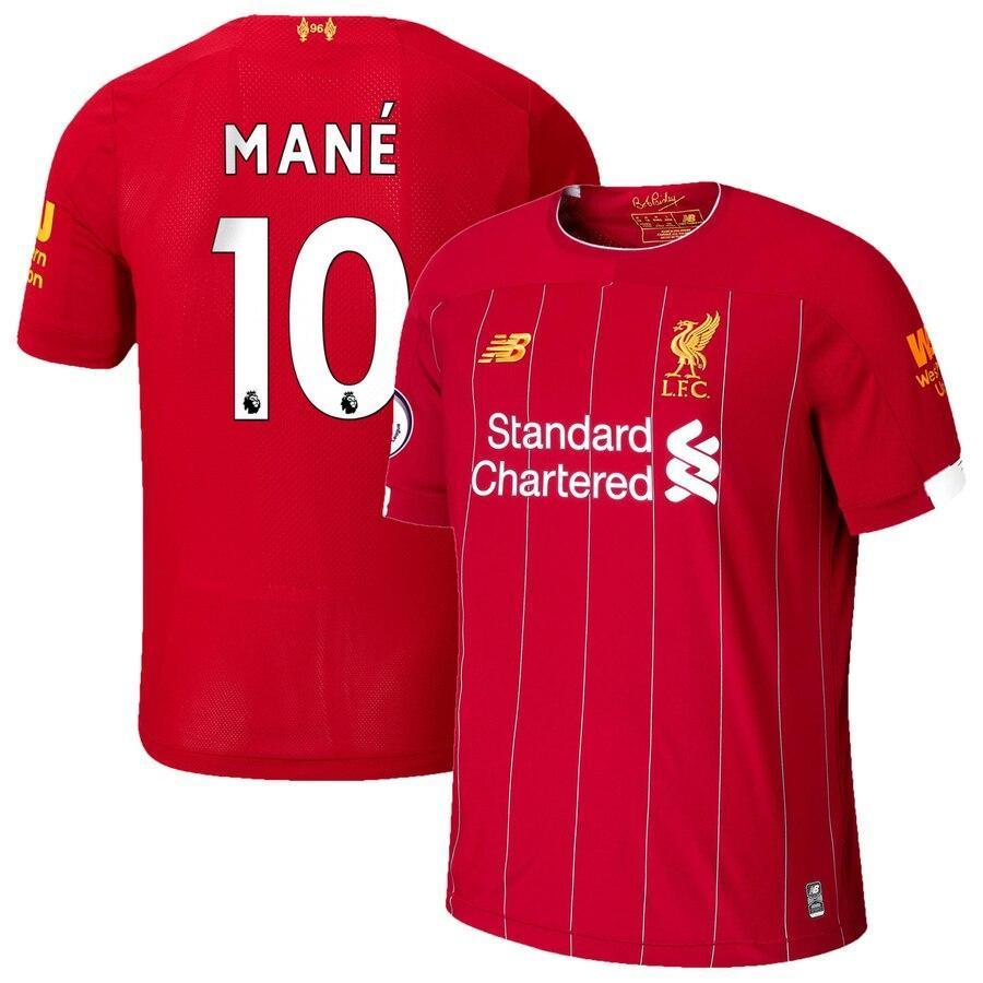 Sadio Mané Liverpool New Balance Youth 2019/20 Home Replica Player Stadium Jersey – Red