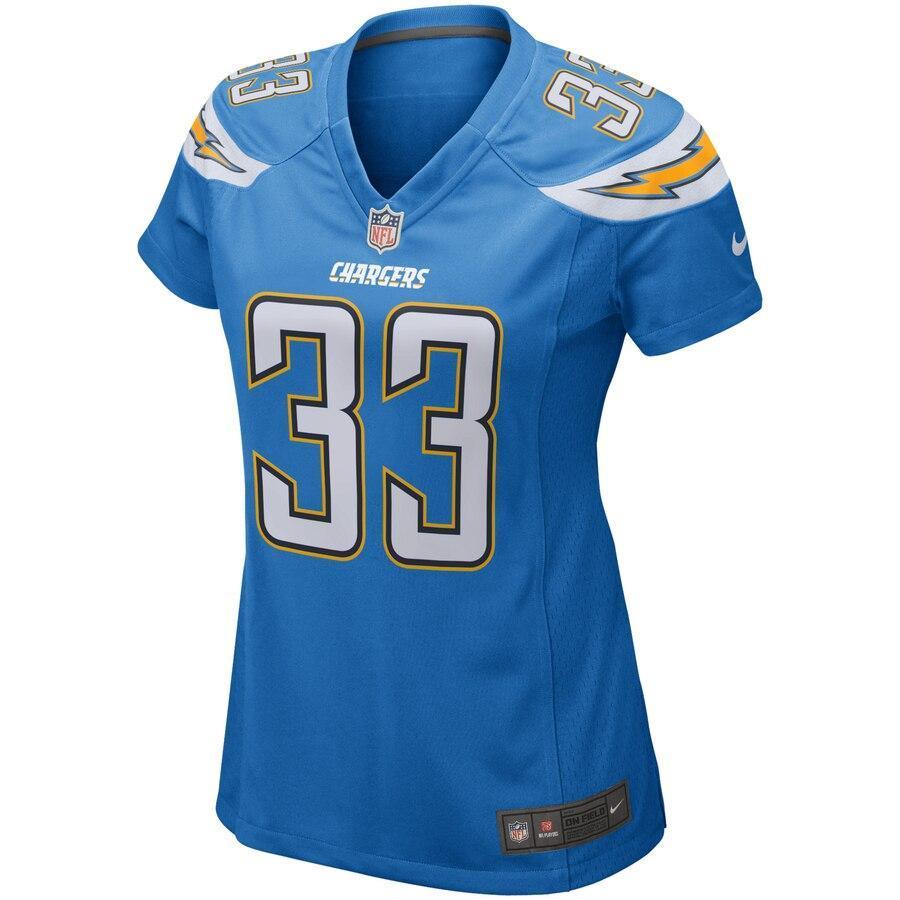 Derwin James Los Angeles Chargers Women's Powder Blue Game Jersey