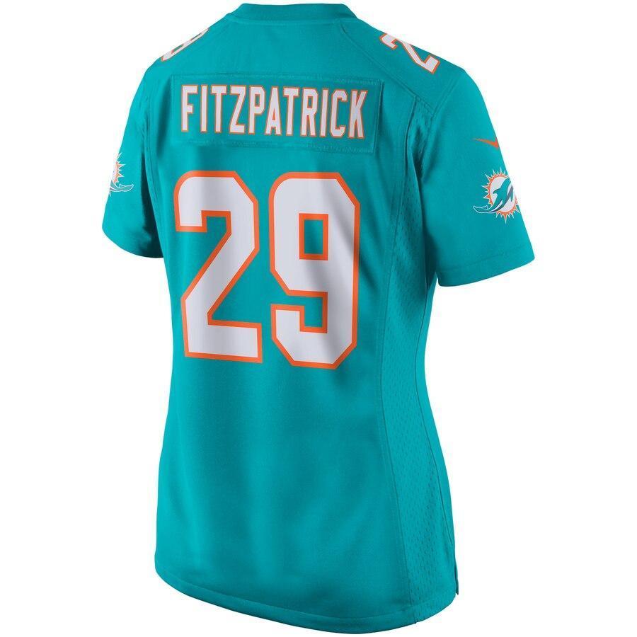 Minkah Fitzpatrick Miami Dolphins Women's Aqua Game Jersey