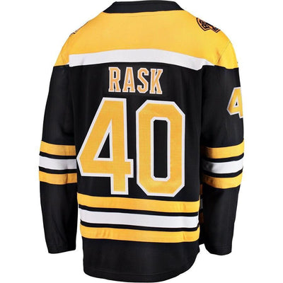 Tuukka Rask Boston Bruins Branded Breakaway Home Jersey – Black